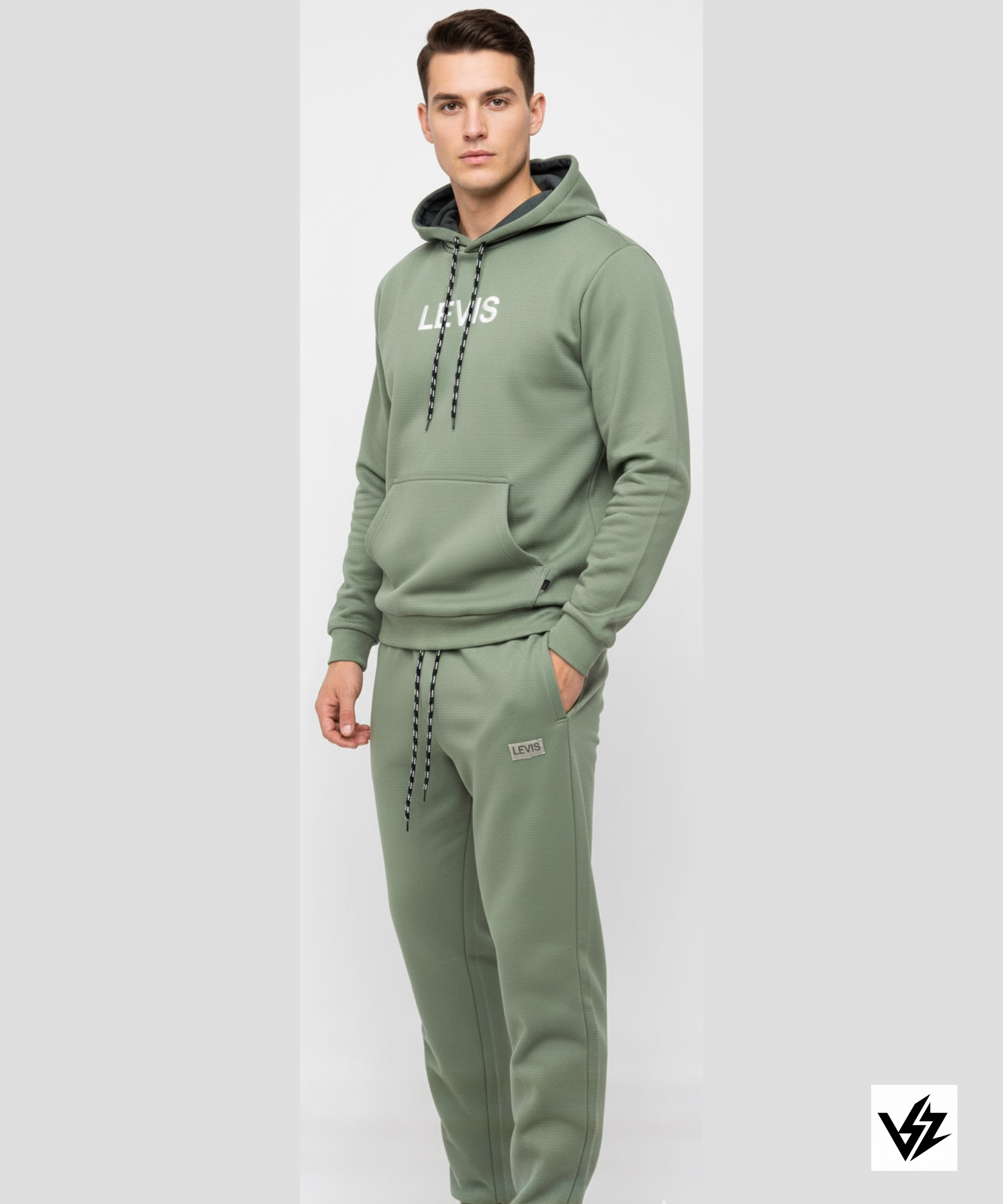 Sage Structured Tracksuit Set