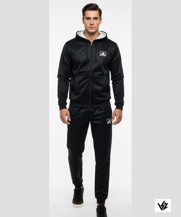Full-Zip Tracksuit Set